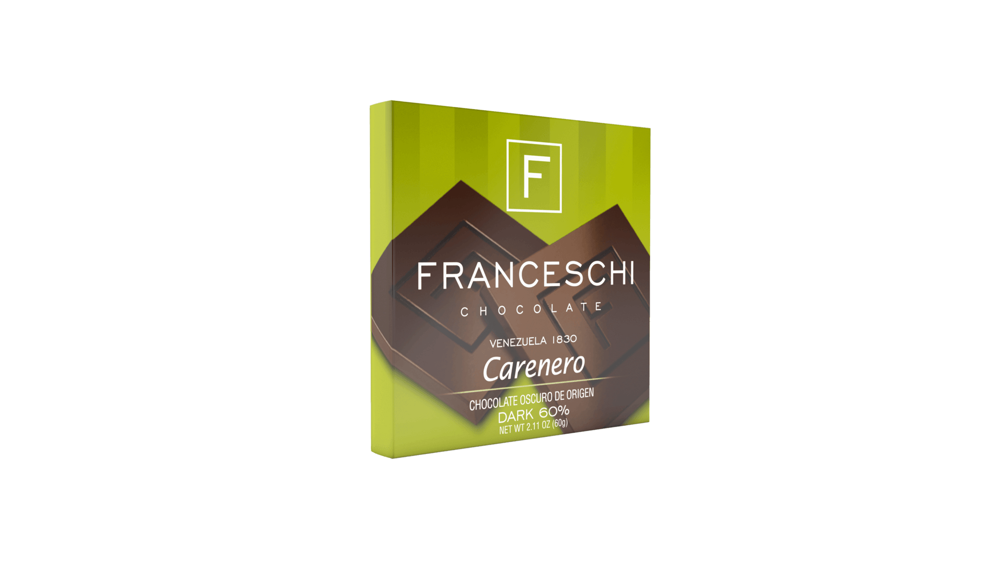 Carenero 60% - Display (12 bars) - Franceschi Chocolate